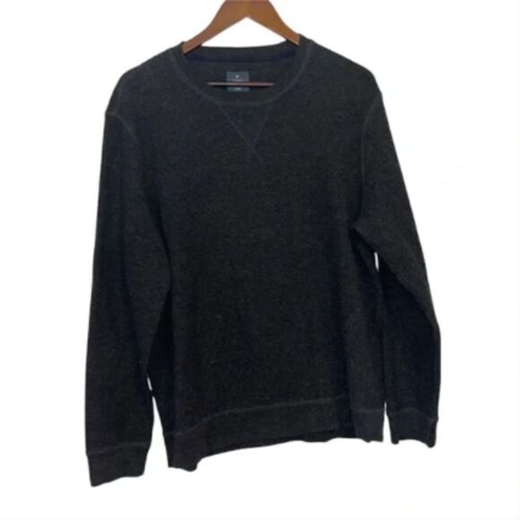 Men's Crewneck Dark Grey Sweatshirt - Picture 1 of 5